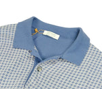 Gran Sasso - Blue Cotton Short Sleeve Polo S
