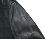 Montecore - Black Leather Down Jacket EU 50