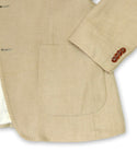 Tiger - Light Beige Linen Sports Jacket 50