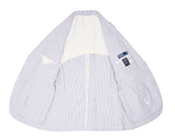 Ralph Lauren - Blue/White Striped Seersucker Sports Jacket 54