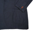 Eidos - Navy Silk/Wool Unconstructed Augus Sports Jacket 54