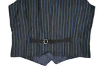 Tagliatore - Navy/Blue Glen Check DB. Waistcoat 52