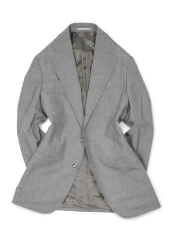 Blugiallo - Grey Fresco Wool Jacket 50