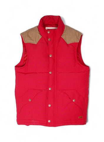 Levi's - Red Western Padded Vest S
