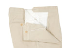 Stoffa - Beige High Rise Pleated Trousers 48