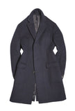 Massimo Dutti - Navy Wool Coat 48