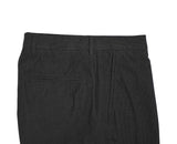Oscar Jacobson - Black Corduroy Pleated High-Rise Cotton Trousers 50