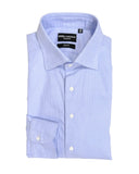 Spier & MacKay - Blue/White Twill Cotton Shirt 41