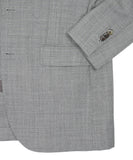 Blugiallo - Light Grey Wool Suit Extra Trousers 48 Long
