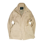 Cavour - Beige Linen Field Jacket 52