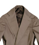 Dark Taupe Cotton Suit 52 Long