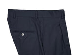SIR – Navy Pleated High Rise Wool Trousers 50