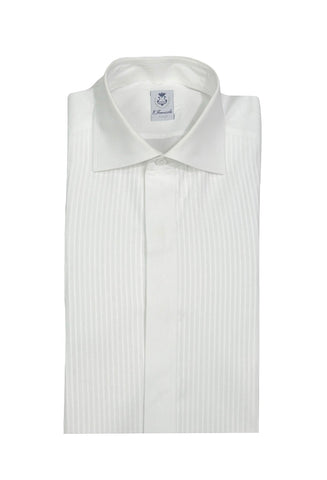 E.Formicola Napoli - White Evening Shirt 41