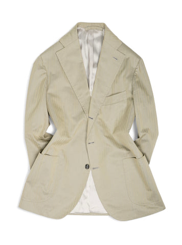 Moreau - Light Green Solaro Cotton Suit 50