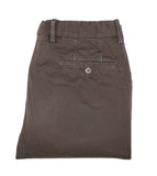 Michele Negri - Brown Mid Rise Cotton Chinos 48