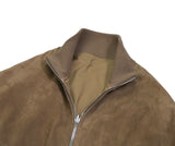 Valstar - Greige Brown Suede Reversible Waterproof Valstarino Jacket 48
