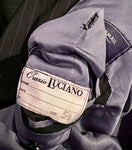 Orazio Luciano For Moreau - Navy Pinstripe Wool Jacket 54