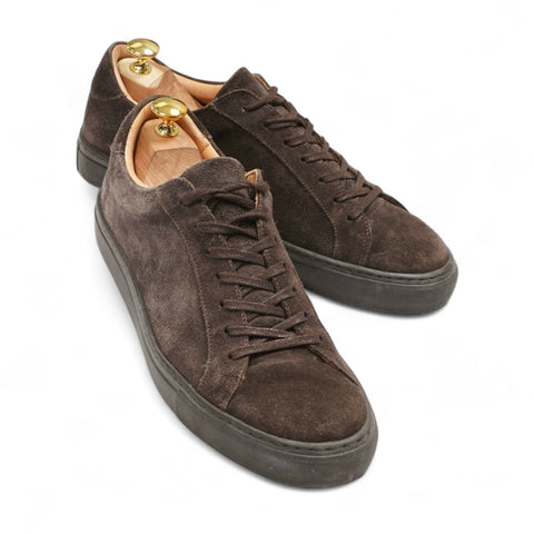 Skolyx - Dark Brown Suede Sneakers UK 8.5/EU 42,5