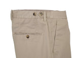 Oscar Jacobson - Beige Mid-Rise Cotton Chinos 50