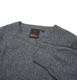 Oscar Jacobson - Grey Wool Crewneck Sweater S