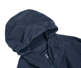 Aspesi - Dark Navy Hooded Shell Jacket L