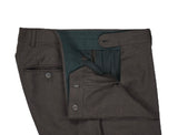 Ströms - Brown Flannel Wool Trousers 48