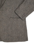 Oscar Jacobson – Brown Wool/Cashmere Flannel Sports Jacket 46