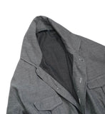 Eidos - Grey Cotton Field Overshirt XL