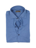 AM Milano - Blue Cotton Shirt M