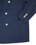 J.Lindeberg - Navy Wool Flannel DB. Sports Jacket 50