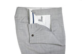Suitsupply - Light Grey High Rise Pleated Wool Trousers 48