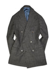 Suitsupply - Dark Brown Glencheck DB. Flannel Wool Sports Jacket 52