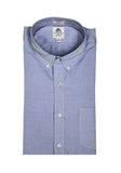 J Crew - Blue Thomas Mason Oxford Button-Down Shirt L