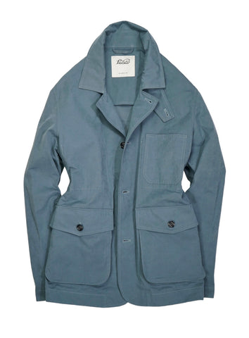 Valstar - Pale Blue Waxed Tailored Workwear Jacket  50