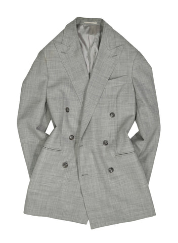 Blugiallo - Light Grey Fresco DB. Jacket 46