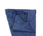 PT01 - Matte Navy Mid-Rise Cotton Trousers 36/34