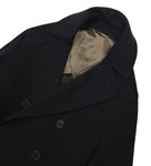 Belvest for Lund & Lund - Midnight Blue Unconstructed Wool DB Overcoat 48