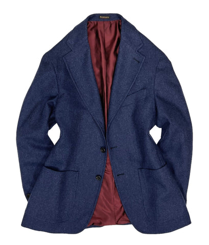 Rubinacci - Navy Unconstructed 100% Cashmere Sports Jacket mens Blazer