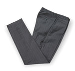 La Chemise - Grey Pinstripe Super 120's Virgin Wool Suit 44