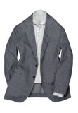 Sartorio Napoli - Grey Herringbone Wool Sports Jacket 52