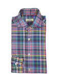 Sonrisa - Multi Color Checked Cotton Shirt S