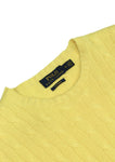Polo Ralph Lauren - Pale Yellow Cable-Knit Cashmere Jumper M
