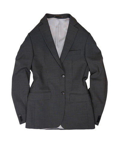 Cavaliere - Dark Grey Pinstripe Virgin Wool Suit 48