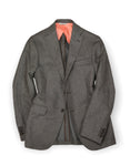 La Chemise - Brown Flannel Wool Sports Jacket 44