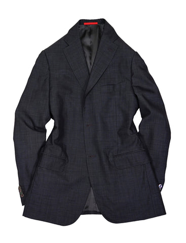 Isaia Napoli - Dark Grey Super 120's Wool Jacket 50