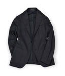 Rose & Born - Black Virgin Wool Flannel Sports Jacket 44