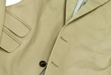 Oscar Jacobson - Beige Cotton Sports Jacket 48