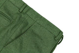 Tessitore Napoli - Green Wool Flannel Trousers 52