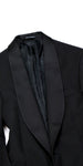 Oscar Jacobson - Black Shawl Lapel Tuxedo Jacket 46