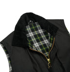 Royal Paddock - Black Cotton Wax Vest M Reg.